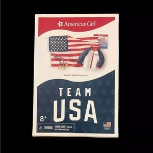 American Girl Team USA Olympic Medal Ceremony Set w/Jacket, Medals